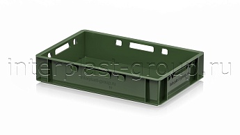 Ящик для мяса и колбасных изделий Е-1 зеленый в Нальчике Ящик для мяса и колбасных изделий Е-1 зеленый в Нальчике