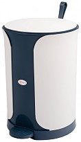 Контейнер для мусора Sтилъ с педалью 7 л синий 7 синий в Нальчике