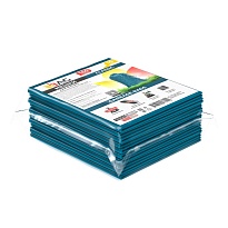 Мешки для мусора 160 л, светло-синие, в пачке 10 шт., ПВД, 40 мкм, 900х1100 мм, i-Bag в Нальчике