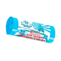 Мешки для мусора 30 л, голубые, в рулоне 30 шт. + 3 пакета в подарок, ПНД, 5 мкм, 560х480 мм, Королевство Чистоты, МК3964 (ПЭКЧ-30-30г) в Нальчике Мешки для мусора 30 л, голубые, в рулоне 30 шт. + 3 пакета в подарок, ПНД, 5 мкм, 560х480 мм, Королевство Чистоты, МК3964 (ПЭКЧ-30-30г) в Нальчике