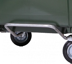 Педаль для мусорного контейнера 660 л.  серый в Нальчике