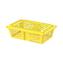 Ящик продуктовый универсальный желтый в Нальчике