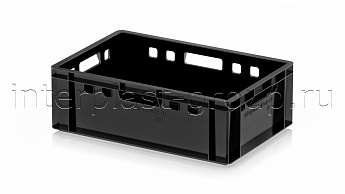 Ящик для мяса и колбасных изделий Е-2 черный в Нальчике Ящик для мяса и колбасных изделий Е-2 черный в Нальчике