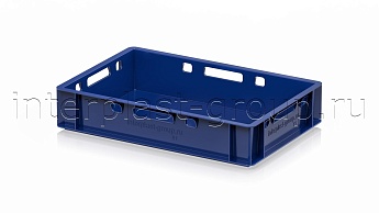 Ящик для мяса и колбасных изделий Е-1 темно-синий в Нальчике