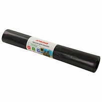 Мешки для мусора 240 л, черные, в рулоне 10 шт., ПВД 50 мкм, 1400х900 мм, LAIMA, 605337 в Нальчике