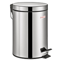 Ведро-контейнер для мусора (урна) с педалью LAIMA Classic, 3 л, со съемным внутренним ведром в Нальчике