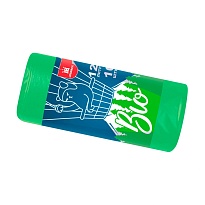 Мешки для мусора 120 л, биоразлагаемые, зеленые, рулон 10 шт., ПНД, 16 мкм, 1100х700 мм, БИО, МБ2158 (МНБ 120-10ж) в Нальчике Мешки для мусора 120 л, биоразлагаемые, зеленые, рулон 10 шт., ПНД, 16 мкм, 1100х700 мм, БИО, МБ2158 (МНБ 120-10ж) в Нальчике