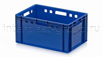 Ящик для мяса и колбасных изделий Е-3 синий в Нальчике Ящик для мяса и колбасных изделий Е-3 синий в Нальчике