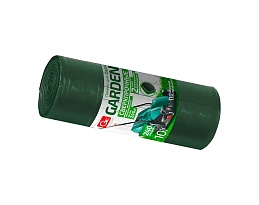 Мешки для мусора 240 л, двухслойные, зеленый, в рулоне 10 шт., ПВД 35 мкм, 1400х1100 мм, GRIFON PROFF GARDEN, 101-520 в Нальчике
