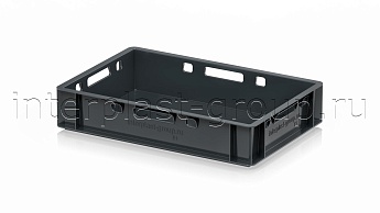 Ящик для мяса и колбасных изделий Е-1 темно-серый в Нальчике