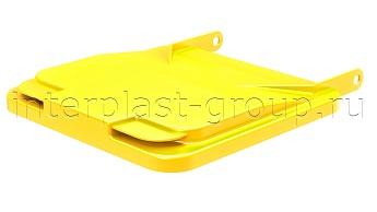 Комплект крышки для контейнера 120 л. желтая  желтый в Нальчике