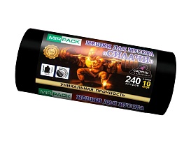 Мешки для мусора 240 л, ароматизированные, черные, в рулоне 10 шт., ПВД 40 мкм, 1500х1100 мм, СИЛАЧИ, sil24011110 в Нальчике Мешки для мусора 240 л, ароматизированные, черные, в рулоне 10 шт., ПВД 40 мкм, 1500х1100 мм, СИЛАЧИ, sil24011110 в Нальчике